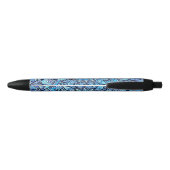 Bleu Stylo de conception de mandala au crayon de couleu (Dos)