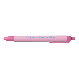 Bleu Stylo de sensibilisation à la santé mentale