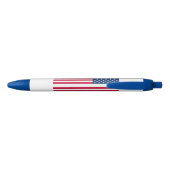 Bleu stylo drapeau américain (Dos)