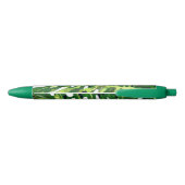 Bleu Stylo Feuilles Tropicales (Dos)