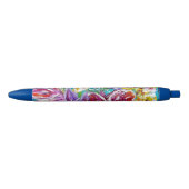Bleu Stylo floral (Devant)
