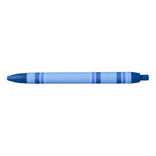 Bleu Stylo Lignes bleues