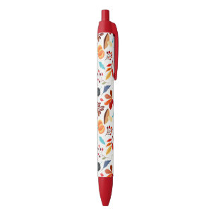 Bleu Stylo Motif d'automne
