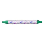 Bleu Stylo papillon volant (Devant)