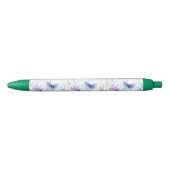 Bleu Stylo papillon volant (Devant)