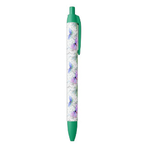 Bleu Stylo papillon volant