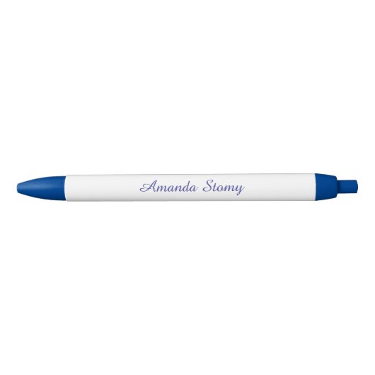 Bleu Stylo personnalisé (Devant)