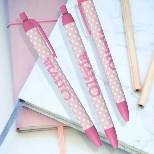 Bleu stylo personnalisé