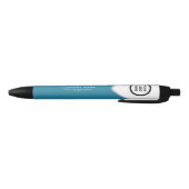 Bleu Stylo promotionnel de logo d'entreprise | Corp Ble (Bas)