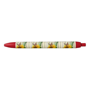 Bleu Stylo Tulipe blanche Bitfly