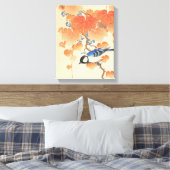 Bleu sur toile Paulownia Tree Imprimer (Insitu(Chambre))