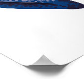 Bleu tacheté grenouille Impression numérique | Imp (Coin)