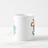 Bleu tasse de café (Centre)