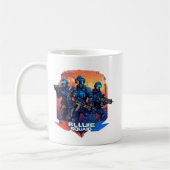 Bleu Thunder Squad Mug - Power Your Gaming Sess (Gauche)