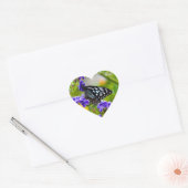 Bleu tigre papillon autocollant (Enveloppe)