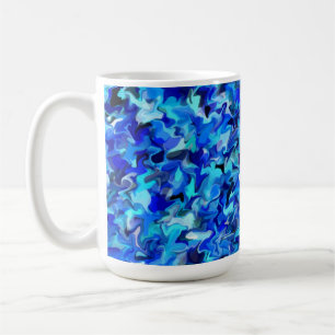 Bleu tourbillon 15oz Mug
