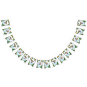 Bleu Tropical Monthly Photo Bung drapeaux (Tout)