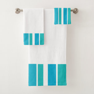Bleu Turquoise Blancs