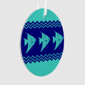 Bleu turquoise de la côte Bleu Trappe (devant)