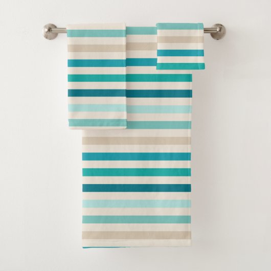 Bleu, Turquoise, Sable (En situation)