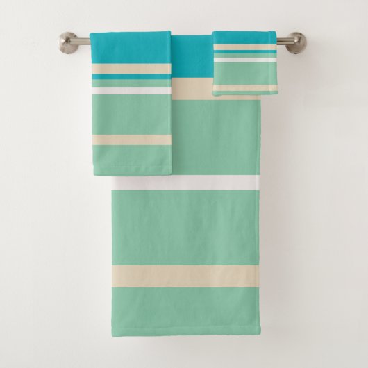 Bleu turquoise, vert et turquoise (En situation)