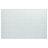 Bleu, Vert, Blanc Plaid Rosy Posy Tissu (Yard)