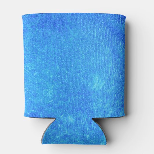 Bleu Vert canne ou Glacière de bouteille (Dos)