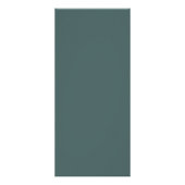 Bleu vert Eucalyptus Bouquet Menu Mariage (Dos)