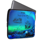 Bleu & Vert' Imagine Si' Sac électronique (Devant droit)