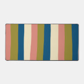Bleu, vert olive, rose et crème (Recto)