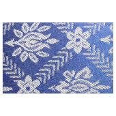 Bleu vintage de tissu de motif (Fat Quarter)