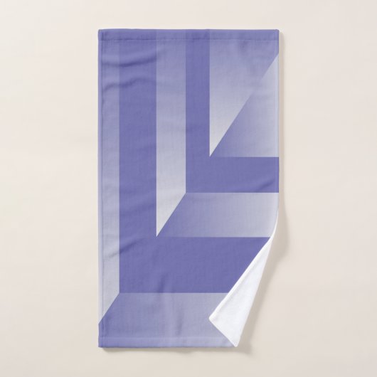 Bleu violet (Serviette à main)