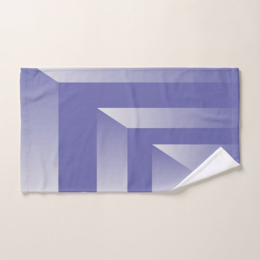 Bleu violet (Serviette à main)