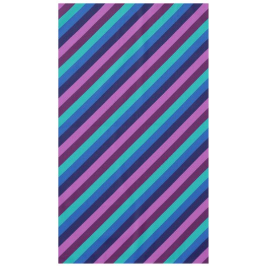 Bleu Violet Turquoise Grandes Nappes (Devant)