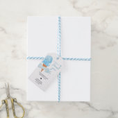 Bleu Voici les étiquettes de préférence du Baby sh (Avec de laficelle)