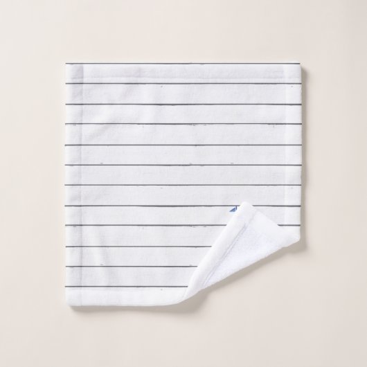 Bleu voilier Nautique Robinet Serviette de bain en (Gant de toilette)