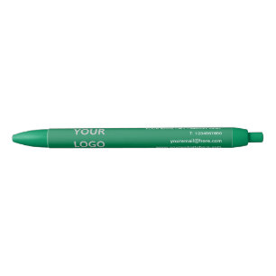 Bleu Votre stylo promotionnel à texte personnalisé avec