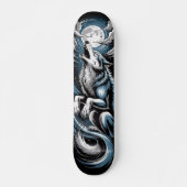 Bleu Wolf Skateboard ontwerp (Voorkant)