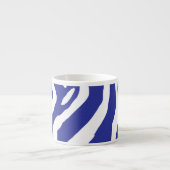 Bleu zèbre mug (Devant)
