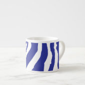 Bleu zèbre mug (Devant droit)
