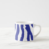 Bleu zèbre mug (Droite)