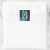 BLEUE ICE DESIGN CARRÉ STICKER (Sac)