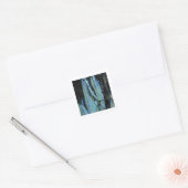 BLEUE ICE DESIGN CARRÉ STICKER (Enveloppe)
