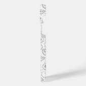 Bleuets en noir et blanc (Côté gauche)