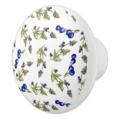 bleuets sur le bouton du tiroir de vigne (Droite)