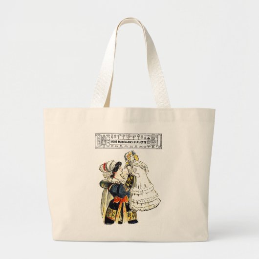 Bleuette Grote Tote Bag (Voorkant)