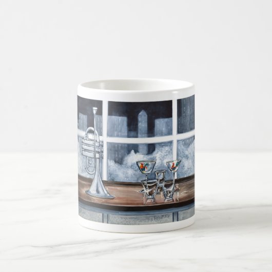 Bleus dans la tasse de nuit (Centre)