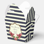 Bleus de la marine rose et Ballotins d'or (Ouvert)