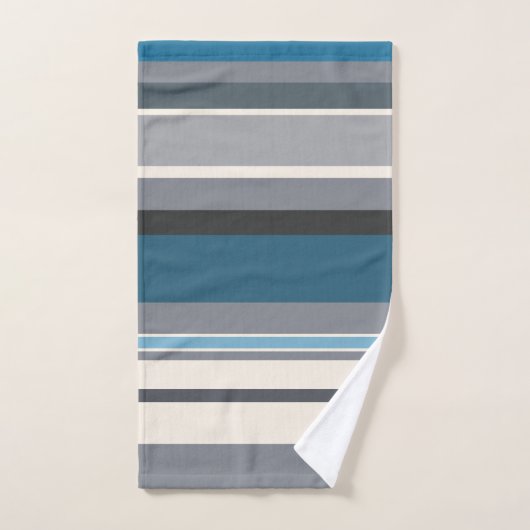 Bleus et Gris (Serviette à main)