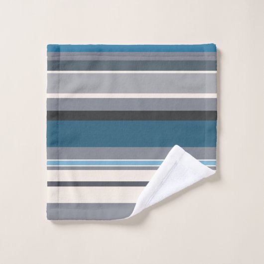 Bleus et Gris (Gant de toilette)